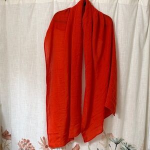Mersea - Vibrant Red Scarf